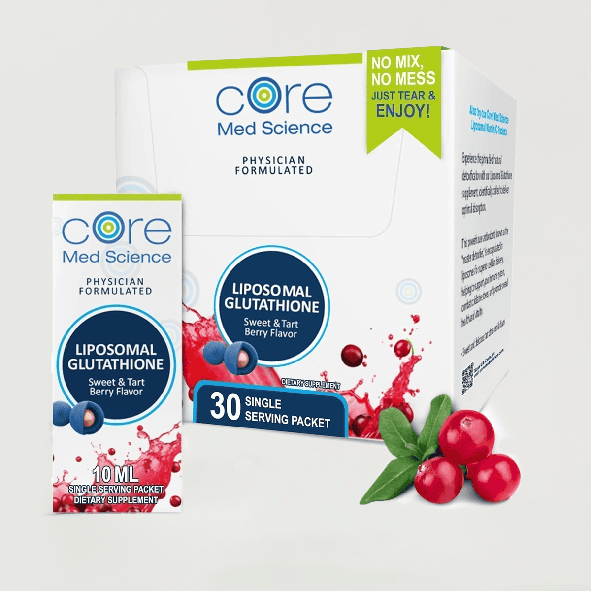 Liquid Liposomal Glutathione - 30 Single-Serve Packets