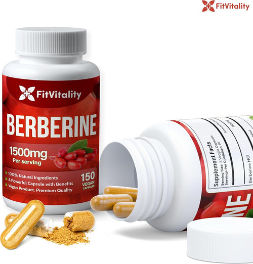 Berberine HCl - 150 Capsules