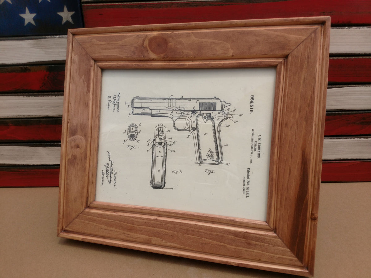 8X10 Picture Gun Concealment Safe